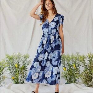 Christy Dawn The Dawn Dress Hibiscus Blues NWT